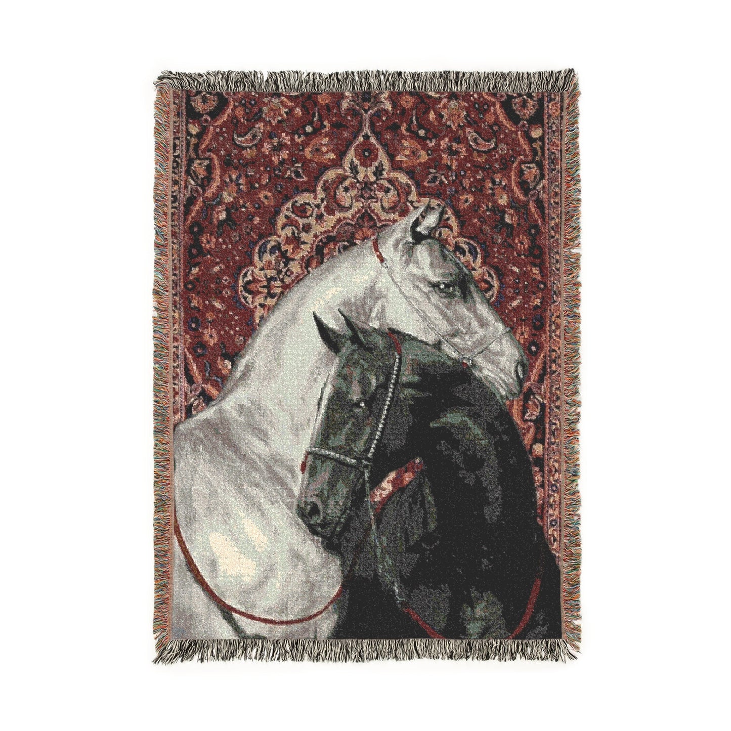 Horse Hug Woven Blanket